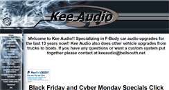 Desktop Screenshot of keeaudio.com